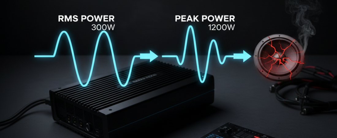 RMS vs Peak Power
