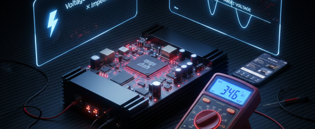 Setting Amplifier Gains (Multimeter Method)