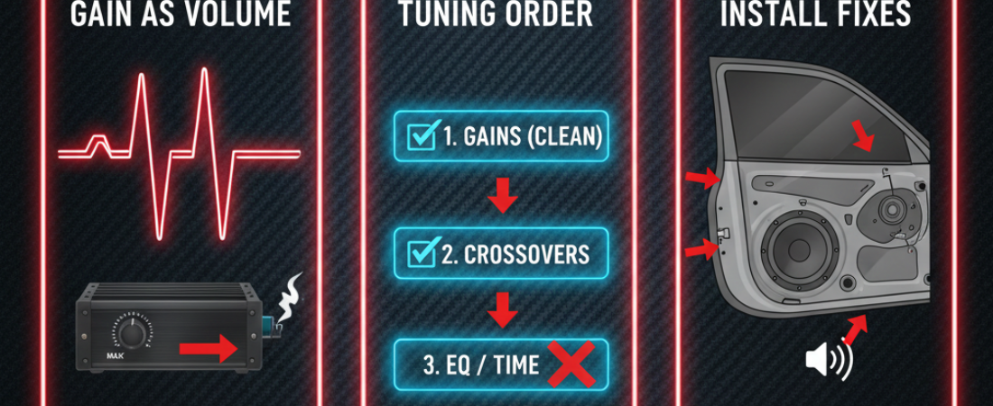 Common Car Audio Tuning Mistakes