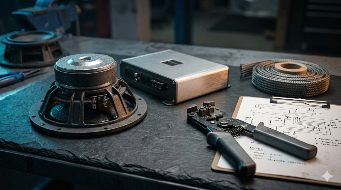 Car Audio Parts and Tools