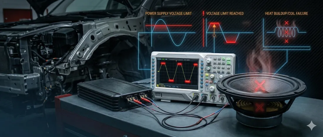What is car audio clipping speaker-damage