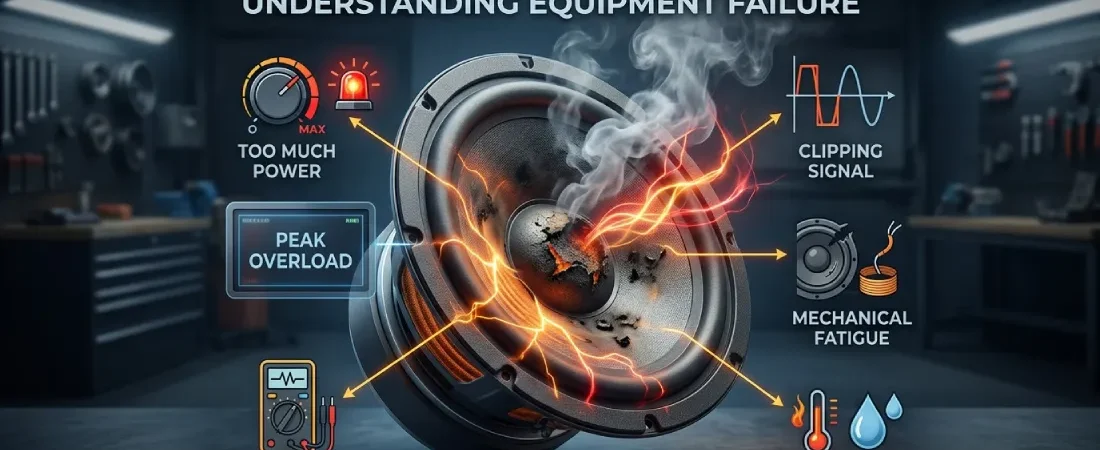 Why Speakers Blow: Understanding Equipment Failure