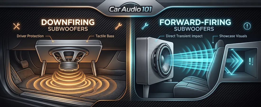 Downfiring vs Forward-Firing Subs